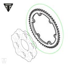 Sprocket 525 / 44 Teeths Speed Triple 1200 RS