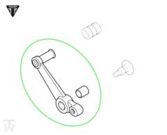 Schalthebel Speed Triple 1200 RS bis CD3147