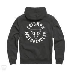 Triumph Digby Black Zip Hoody Gr.L (nur 1x lagernd) - Herren T-Shirts & Freizeit