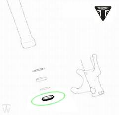 Gabelsimmerring Staubdichtung (nur 2x lagernd) Speed Twin 900