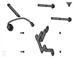 Connectivity Module Mounting Kit Tiger XCA from VIN855532