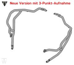 Tankschutzbügel silber Tiger 900 GT Pro bis BP5372
