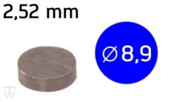 Shim D8.9mm, H2.52mm
