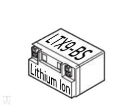 Battery, Lithium Ion, 8AH Tiger 660 Sport bis CB9285