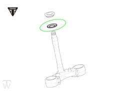Lenkkopflager Dichtring Metall  Tiger 900 GT ab BP6441