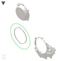 Kupplungsdichtung aussen (nur 2x lagernd) TF450-RC