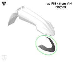 Dekor Kotflügel vorn ab FIN CB2069 TF 250-X