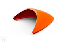 Caferacer Sitzabdeckung Baja Orange