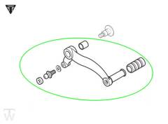 Schalthebel Speed Twin RS