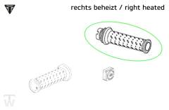 Griff rechts - Gasgriff beheizt (nur 1x lagernd) Tiger Explorer XC