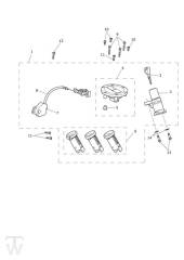 Lockset Ignition - Tiger 1200 XR