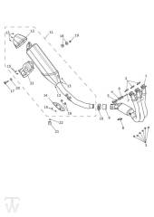 Exhaust - Tiger 1200 XR