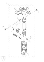 Federbein - Tiger 1200 XRT