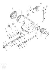 Swingarm - Tiger 1200 XCx