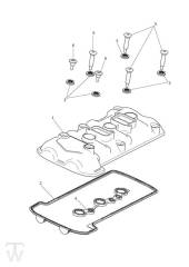 Nockenwellendeckel - Tiger 1200 XCx