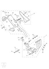 Auspuff - Tiger XCx ab FIN855532