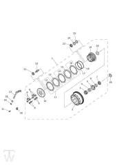 Clutch - Tiger XCx from VIN855532