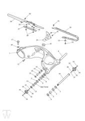 Schwinge - Speed Triple RS ab FIN867601