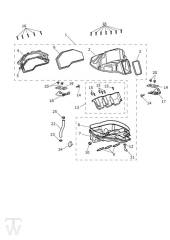 Luftfilterkasten - Speed Triple RS ab FIN867601