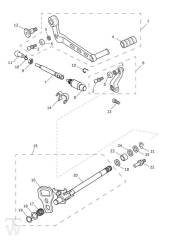 Schalthebel mit Quickshifter - Speed Triple RS ab FIN867601