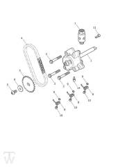 Ölpumpe Schmierung - Speed Triple RS ab FIN867601