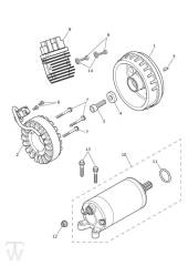 Starter Generator - Scrambler 1200 XC