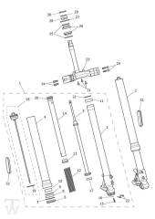 Front Suspension - Scrambler 1200 XC