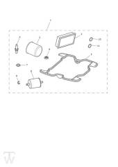 Servicekit - Scrambler 1200 XE bis FIN AC8498