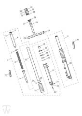 Front Suspension - Bobber