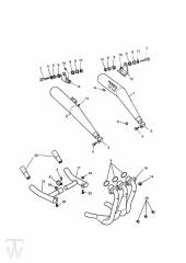 Auspuff ab FIN029156 - Trident