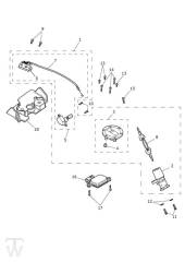 Lockset Ignition - Street Triple 765 RS