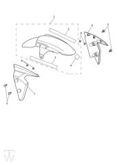 Mudguard front - Street Triple 765 R