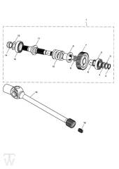 Final Drive Kardan rear - Rocket III