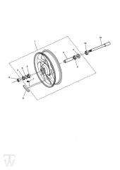 Front Wheel RIII & Classic - Rocket III