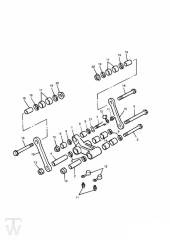 Rear Suspension Linkage - Legend TT