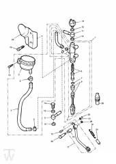 Master Cylinder Assy rear - Legend TT