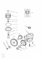 Oilpump Lubrication - Legend TT