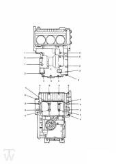 Crankcase Screws - Legend TT