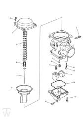 Carburator Single Parts - Legend TT