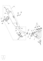 Auspuff LOWRIDE Version - Explorer XCx