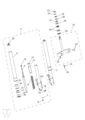 Front Suspension - Tiger Explorer XC