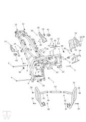 Main Frame Assembly with Fittings - Tiger Explorer