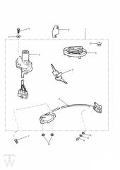 Lockset Ignition - Daytona T595 (955)