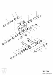 Federbein Umlenkung - Speed Triple 885 955 bis FIN141871