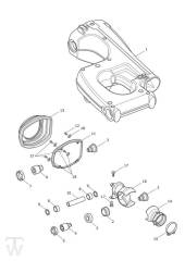 Swingarm - Trophy 1215