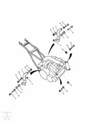 Main Frame Assembly Fittings - Trophy up to Fin29155