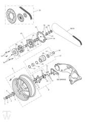 Endantrieb - Speed Triple 1050 ab FIN461332