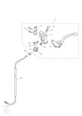 Kupplungsarmatur - Speed Triple 1050 ab FIN461332