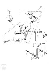 Hauptbremszylinder vorn - Sprint ST 1050