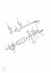 Gear Selector Drum - T400